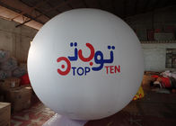 0.14mm πλήρης ψηφιακή εκτύπωση μπαλονιών διαφήμισης ηλίου PVC άσπρη