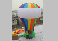 διογκώσιμα μπαλόνια χρώματος ουράνιων τόξων προϊόντων διαφήμισης μουσαμάδων PVC 0.45mm