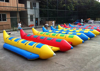 Να επιπλεύσει νερού βαρκών μπανανών Custmozied αθλητικό διογκώσιμη διασκέδαση παιχνιδιών νερού για τους ενηλίκους