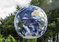 Γιγαντιαίοι πλανήτες των οδηγήσεων σφαιρών γήινων χαρτών σφαιρών διαφήμισης Inflatables Word κρεμώντας