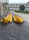 Επιπλέοντα διογκώσιμα αλιευτικά σκάφη 5 παιχνιδιών βάρκα μπανανών προσώπων για το αεριωθούμενο σκετς