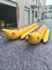Επιπλέοντα διογκώσιμα αλιευτικά σκάφη 5 παιχνιδιών βάρκα μπανανών προσώπων για το αεριωθούμενο σκετς