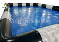 Εμπορική μπλε διογκώσιμη πισίνα για τη διασκέδαση ενηλίκων με τον ανεμιστήρα CE