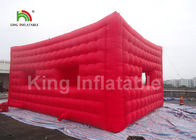 Διπλή στρώματος σκηνή γεγονότος κόκκινων πλατειών διογκώσιμη με το PVC υλικό Eco φιλικό