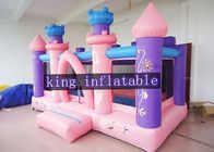 Ρόδινα εμπορικά σπίτια ονείρου Bouncy πριγκηπισσών για το μαλακό παιχνίδι μικρών παιδιών/παιδιών