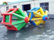 Ζωηρόχρωμο χτύπημα 3 * 2.8m - επάνω παιχνίδι μουσαμάδων PVC υδραυλικών τροχών για τη θερινή χρήση ενηλίκων/παιδιών