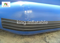 6 μπλε διογκώσιμος μουσαμάς PVC βαρκών νερού αλιευτικών σκαφών μυγών καθισμάτων