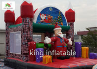 Χριστούγεννα διογκώσιμο Santa που πηδούν το Castle ζωηρόχρωμη Οξφόρδη UV - απόδειξη