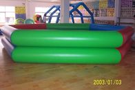 Κυκλική πισίνα μουσαμάδων PVC/διογκώσιμος διπλός σωλήνας πισινών 1.3m ύψος