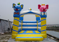 Διογκώσιμος ελέφαντας τύπων του Castle μουσαμάδων PVC Castle/άλμα Bouncy Castle για τα παιδιά