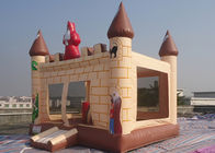 Εμπορικό διογκώσιμο σπίτι αναπήδησης μουσαμάδων PVC άλματος Castle για τα παιδιά