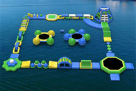 Γιγαντιαίο εμπορικό διογκώσιμο παιχνίδι παιχνιδιών θερινού νερού πάρκων νερού για τη λίμνη