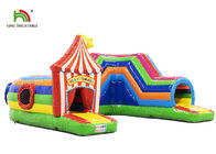 διογκώσιμο κάστρο bouncy PVC 0.55mm Πλάτωνας με τη φωτογραφική διαφάνεια για το ενοίκιο κόμματος