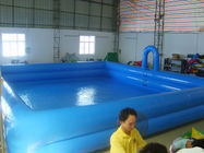 PVC μουσαμάδων διογκώσιμη πισίνα σωλήνων πισινών διπλή