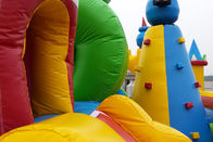 8m X 8m διογκώσιμη σειρά μαθημάτων εμποδίων τρεξίματος Combi Bouncy Castle συνήθειας