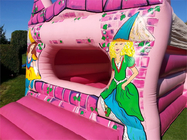 EN71 διογκώσιμο σπίτι άλματος Bouncy Castle πριγκηπισσών για τα παιδιά
