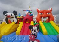 Διογκώσιμο λούνα παρκ του Mickey Mouse μουσαμάδων PVC για τις εμπορικές χρήσεις
