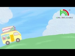 king26 Διπλής λωρίδας φουσκωτές υδρόγειες με πισίνα