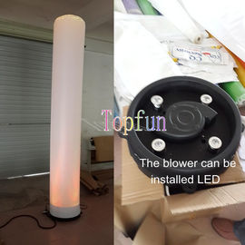Inflatable Lighting Balloon / Printed Helium Balloons With LED Lights For Promotional Event