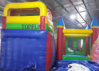 Μουσαμάς διογκώσιμο Bouncy Castle PVC υπαίθριου μ λούνα παρκ 6 X 5 με τη φωτογραφική διαφάνεια