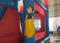 Ρόδινη πριγκηπισσών PVC φωτογραφική διαφάνεια του Castle μουσαμάδων διογκώσιμη πηδώντας για τα παιδιά