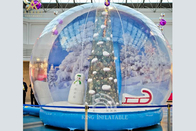 Χριστουγέννων διογκώσιμη χιονιού σφαιρών σκηνών Χριστουγέννων διαφήμιση Χριστουγέννων διακοσμήσεων εμπορική υπαίθρια