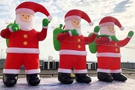 Γιγαντιαία φουσκωτή χριστουγεννιάτικη διακόσμηση για την αυλή του Άγιου Βασίλη Blow Up Santa Inflatables