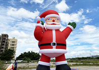 Φουσκωτές Χριστουγεννιάτικες Διακοσμήσεις Άγιου Βασίλη 20ft 26f 33ft Large Blow Up Santa