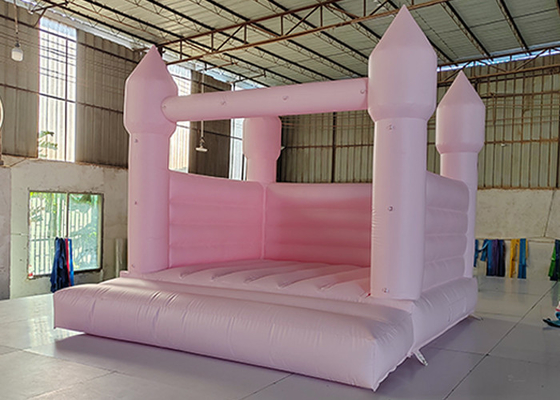 Ροζ Φουσκωτό Bouncer Castle Ενήλικες Παιδικό Γαμήλιο Πάρτυ Αναπηδώντας Κάστρα