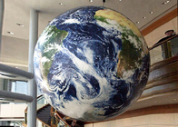 Γιγαντιαίοι πλανήτες των οδηγήσεων σφαιρών γήινων χαρτών σφαιρών διαφήμισης Inflatables Word κρεμώντας