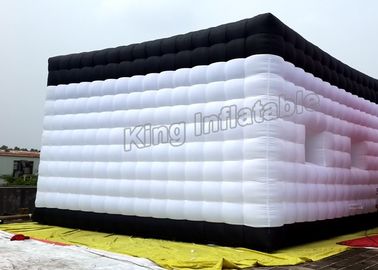 διογκώσιμη σκηνή σκηνών μουσαμάδων PVC 0.4mm με το φως των οδηγήσεων για τις εκθέσεις