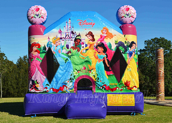 Της Disney πριγκηπισσών διογκώσιμο αναπηδώντας σπίτι αναπήδησης Juming κομμάτων του Castle υπαίθριο για τα κορίτσια