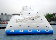 Άσπρο διογκώσιμο παγόβουνο/χτύπημα νερού PVC - επάνω αθλητικό παιχνίδι νερού για τους ενηλίκους και τα παιδιά