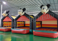 Αντιστατικό διογκώσιμο άλμα Castle του Mickey Mouse για την υπαίθρια έγκριση CE παιχνιδιών