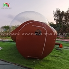 Πνευματώδης εμπορική δευτεροβάθμιας κλάσης Δωμάτιο PVC Clear Eco Dome Camping Bubble Tent