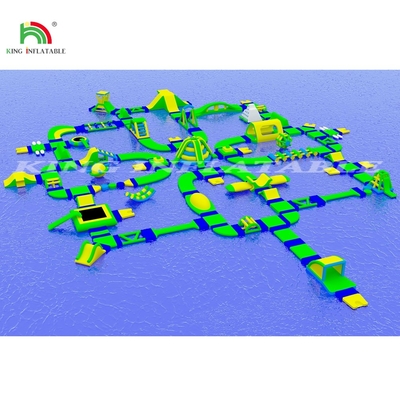 Μεγάλο εξατομικευμένο φουσκωτό πλωτό πάρκο φουσκωτό υδάτινο εμπόδιο εξοπλισμό αναψυχής