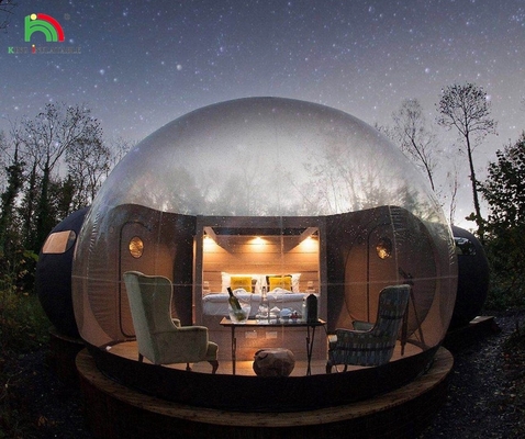 Υψηλής ποιότητας φουσκωτή Bubble Hotel Room Bubble Lodge Tent Φουσκωτή Clear Bubble Camping Tent