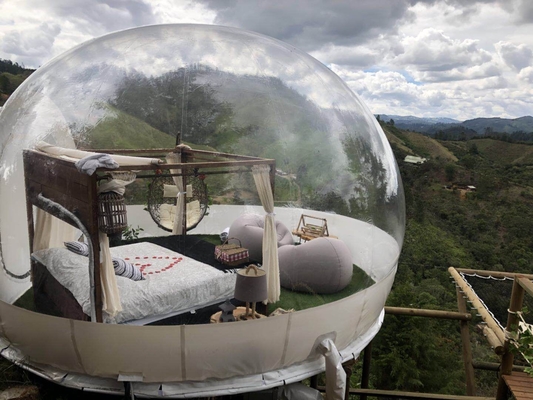 Υψηλής ποιότητας φουσκωτή Bubble Hotel Room Bubble Lodge Tent Φουσκωτή Clear Bubble Camping Tent