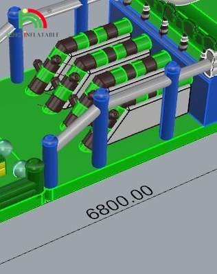 Εμπορικά παιχνίδια εμποδίων για ενήλικες από PVC