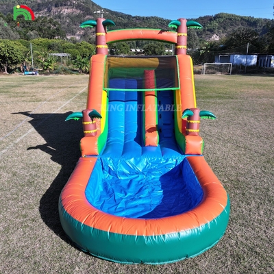 21x9x12FT Εμπορική ποιότητα PVC αναπηρικό σπίτι φουσκωτά υδατικά διαδρόμια τροπική διαδρόμια με ψεκασμό