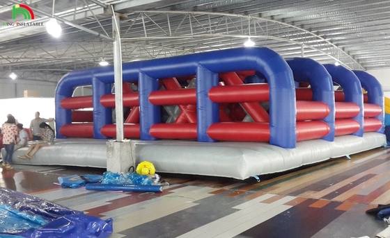 Εμπορική διογκωτή πίστα εμποδίων Combo Bouncer Jumping Castle Bounce House