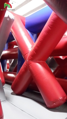 Εμπορική διογκωτή πίστα εμποδίων Combo Bouncer Jumping Castle Bounce House