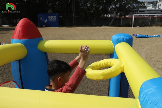 Εσωτερικό εξωτερικό πάρτι φουσκωτό Bounce House Toddler Bounce House Combo με μπάλα Pit Slide Basket Trampoline