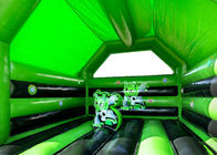 Bouncy Castle πράσινων εμπορικών 2,1 FT παιδιών αστροναυτών/διογκώσιμα παιδιά που πηδούν το Castle