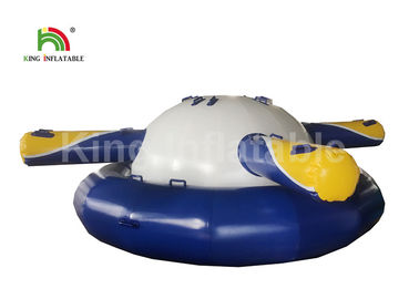 μουσαμάς διογκώσιμο UFO PVC 0.9mm που αναρριχείται συγκολλημένο με θερμότητα παιχνίδι SGS EN71 βαρκών νερού