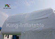 Νερό - PVC 40 απόδειξης * 10m άσπρη γιγαντιαία διογκώσιμη σκηνή κύβων για τις δεξιώσεις γάμου