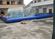 Εμπορικές διογκώσιμες πισίνες με τον κύλινδρο και τις σφαίρες 0.9mm νερού νερού μουσαμάς PVC