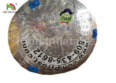 1.0mm PVC/TPU διογκώσιμο παιχνίδι ροδών νερού κυλώντας για την ψυχαγωγία ενηλίκων