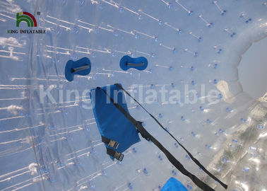 Αεροστεγής διαφανής 1.2m σφαίρα Zorb διαμέτρων διογκώσιμη για να κυλήσει κάτω