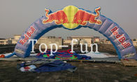 έκταση 12m από διογκώσιμη αψίδα υφάσματος 4m την υψηλή Οξφόρδη για την προώθηση για τη διαφήμιση Red Bull